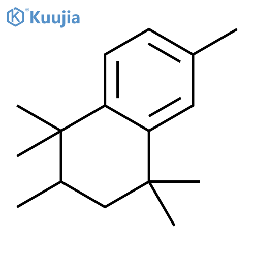 Naphthalene, 1,2,3,4-tetrahydro-1,1,2,4,4,6-hexamethyl- structure
