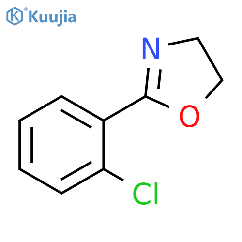 Oxazole, 2-(2-chlorophenyl)-4,5-dihydro- structure