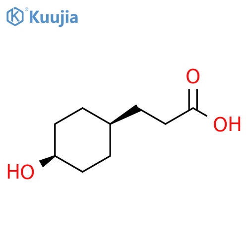 rac-3-(1s,4s)-4-hydroxycyclohexylpropanoic acid, cis structure