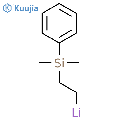 Lithium, [2-(dimethylphenylsilyl)ethyl]- structure