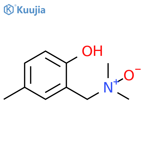 Phenol, 2-[(dimethyloxidoamino)methyl]-4-methyl- structure