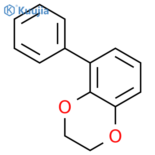 1,4-Benzodioxin, 2,3-dihydro-5-phenyl- structure