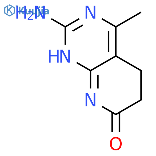 2-amino-4-methyl-6,8-dihydro-5H-pyrido[2,3-d]pyrimidin-7-one structure