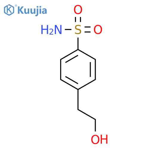 4-(2-hydroxyethyl)benzene-1-sulfonamide structure