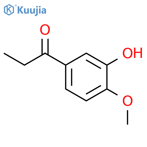 3'-Hydroxy-4'-methoxypropiophenone structure