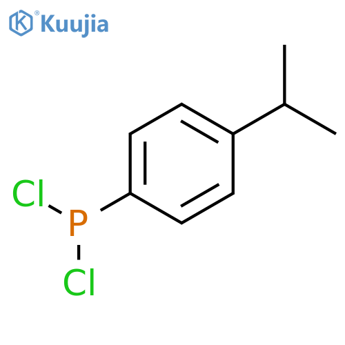 PHOSPHONOUS DICHLORIDE, [4-(1-METHYLETHYL)PHENYL]- structure