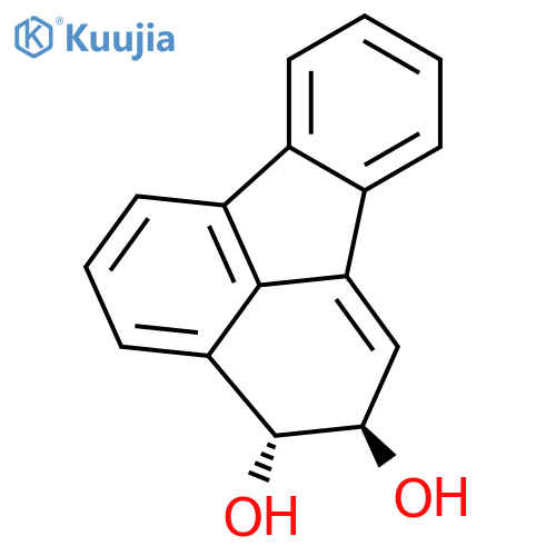 2,3-Fluoranthenediol,2,3-dihydro-, (2R,3R)-rel- structure