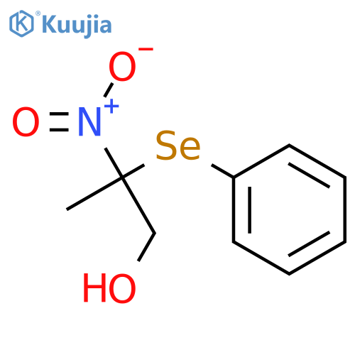 1-PROPANOL, 2-NITRO-2-(PHENYLSELENO)- structure