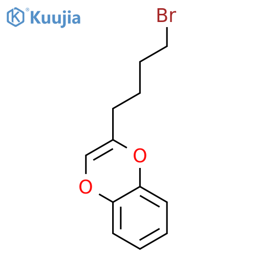 1,4-Benzodioxin, 2-(4-bromobutyl)- structure