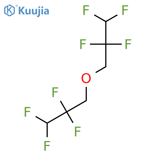 Bis(2,2,3,3-tetrafluoropropyl)ether structure