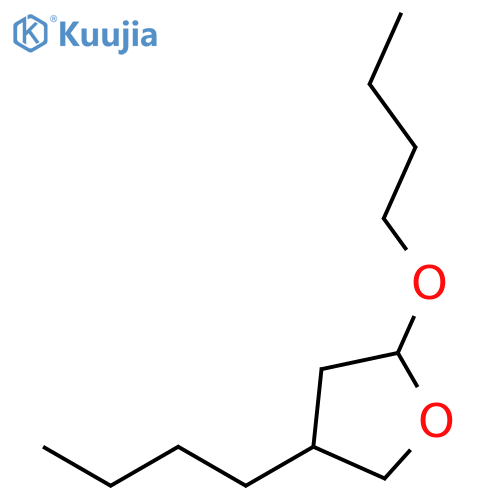 FURAN, 2-BUTOXY-4-BUTYLTETRAHYDRO- structure