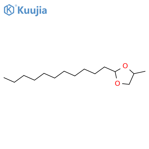 1,3-Dioxolane,4-methyl-2-undecyl- structure