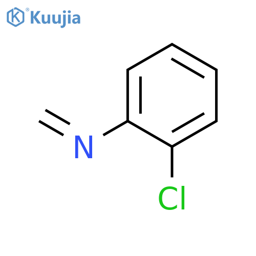 BENZENAMINE, 2-CHLORO-N-METHYLENE- structure