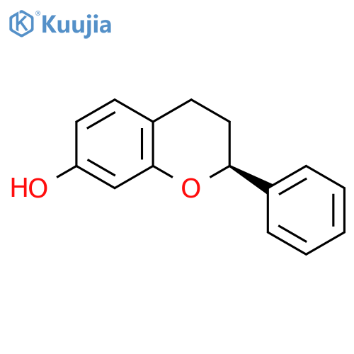 (()-7-Hydroxyflavan structure
