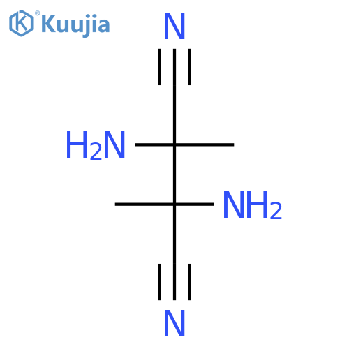 BUTANEDINITRILE, 2,3-DIAMINO-2,3-DIMETHYL- structure