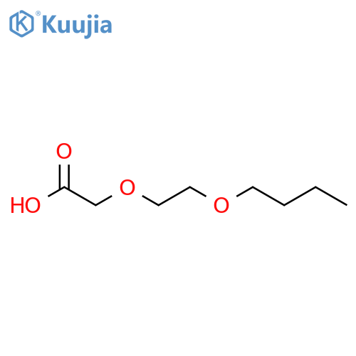 2-(2-Butoxyethoxy)acetic Acid structure