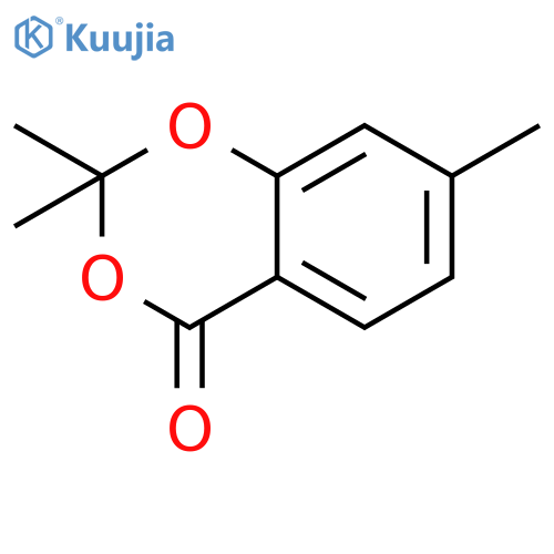 4H-1,3-BENZODIOXIN-4-ONE, 2,2,7-TRIMETHYL- structure