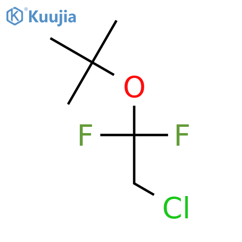 2-(2-Chloro-1,1-difluoroethoxy)-2-methylpropane structure