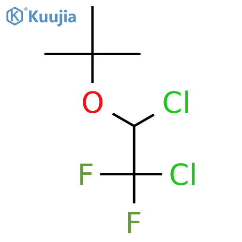 PROPANE, 2-(1,2-DICHLORO-2,2-DIFLUOROETHOXY)-2-METHYL- structure