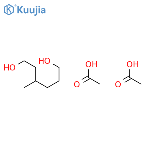 1,6-Hexanediol, 3-methyl-, diacetate structure