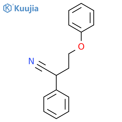 4-Phenoxy-2-phenylbutanenitrile structure
