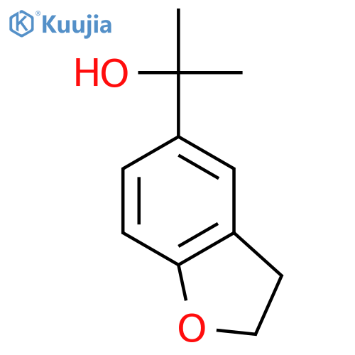 2-(2,3-Dihydro-benzofuran-5-yl)-propan-2-ol structure