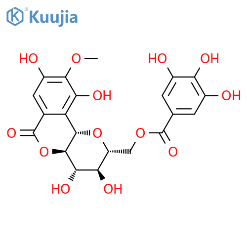 11-O-Galloylbergenin structure
