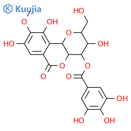 4-O-Galloylbergenin structure