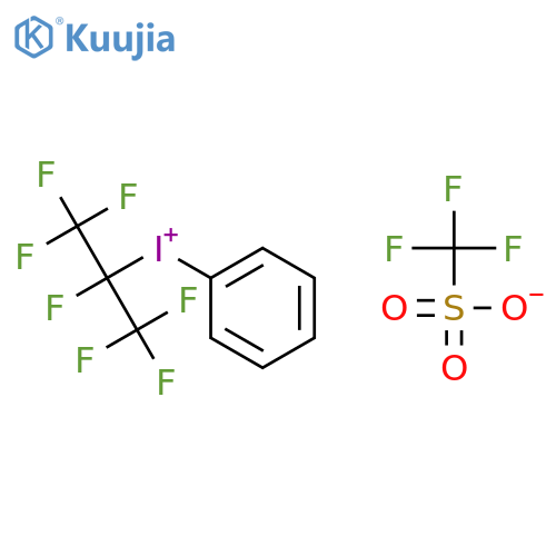 (Perfluoroisopropyl)phenyliodonium Trifluoromethanesulfonate structure