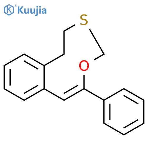 3,5-BENZOXATHIONIN, 6,7-DIHYDRO-2-PHENYL- structure