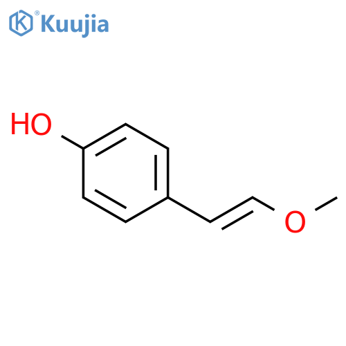 PHENOL, 4-(2-METHOXYETHENYL)- structure