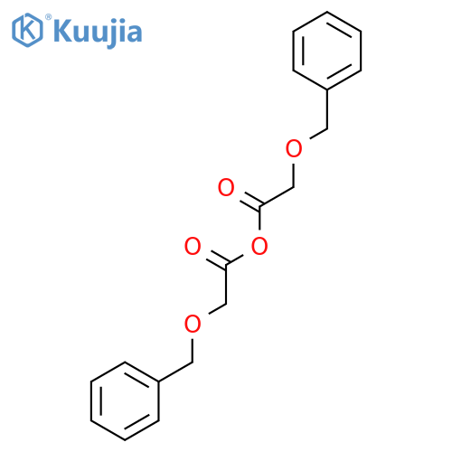Acetic acid, (phenylmethoxy)-, anhydride structure
