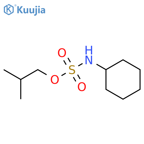 SULFAMIC ACID, CYCLOHEXYL-, 2-METHYLPROPYL ESTER structure