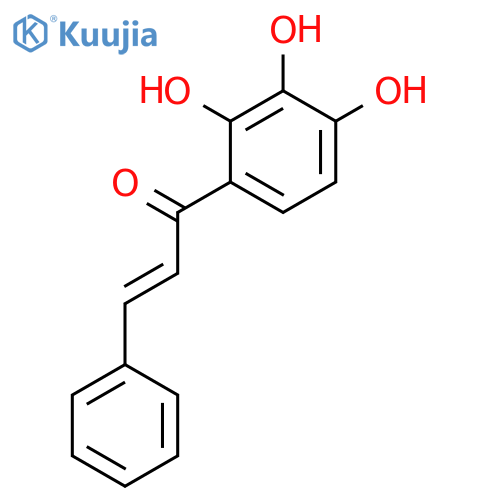 2-Propen-1-one, 3-phenyl-1-(2,3,4-trihydroxyphenyl)-, (E)- structure