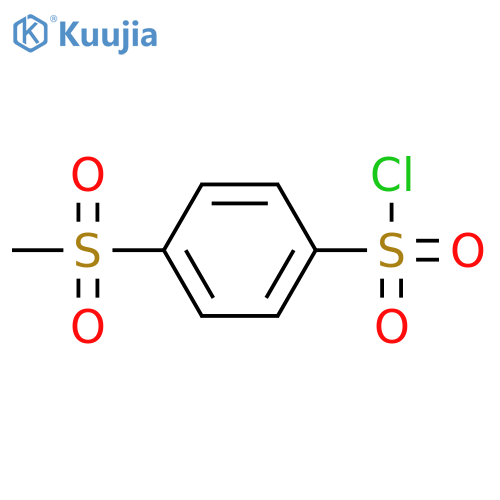 4-(Methylsulfonyl)benzenesulfonyl chloride structure