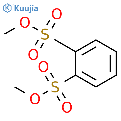 Dimethyl 1,2-benzenedisulfonate structure