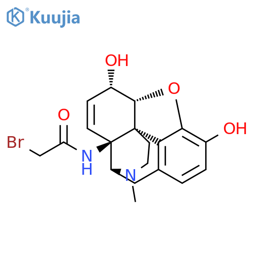 14 beta-bromoacetamidomorphine structure