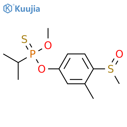 methoxy-(3-methyl-4-methylsulfinyl-phenoxy)-propan-2-yl-sulfanylidene- phosphorane structure