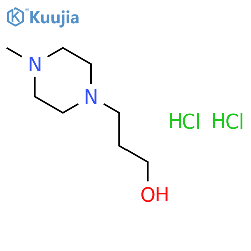 4-Methyl-hydrochloride-1-piperazinepropanol structure