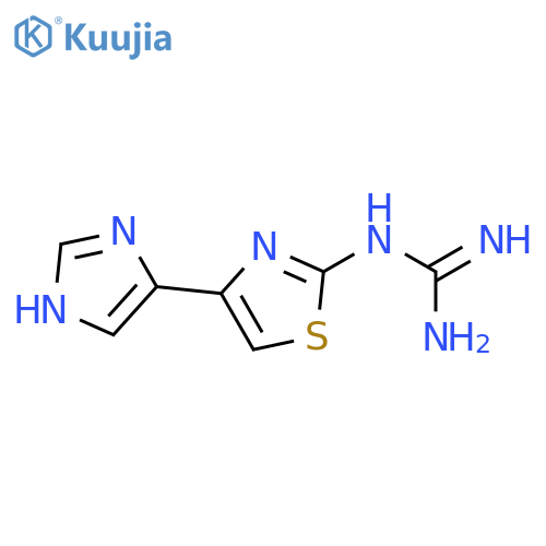 [4-(1H-imidazol-4-yl)-2-thiazolyl]-Guanidine structure
