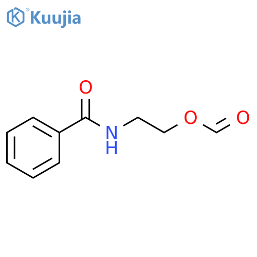 BENZAMIDE, N-[2-(FORMYLOXY)ETHYL]- structure