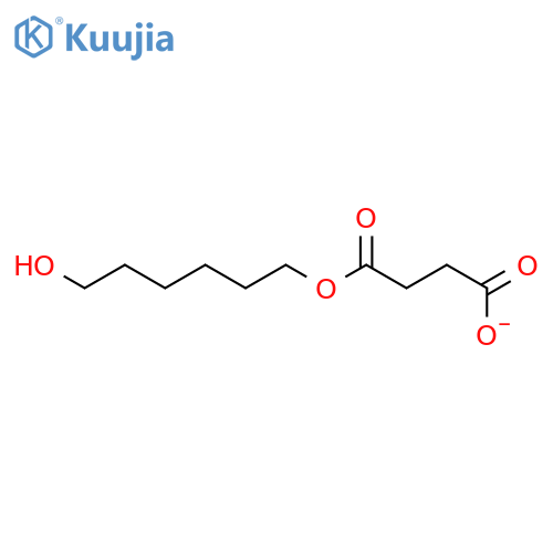 BUTANEDIOIC ACID, MONO(6-HYDROXYHEXYL) ESTER structure
