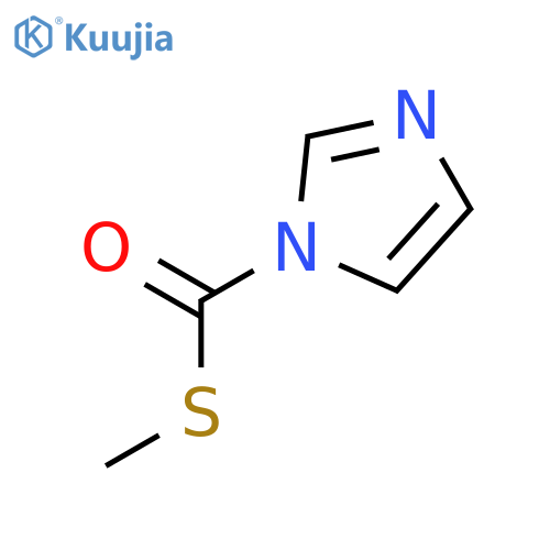 1H-Imidazole-1-carbothioic acid, S-methyl ester structure
