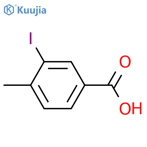 3-Iodo-4-methylbenzoic acid structure