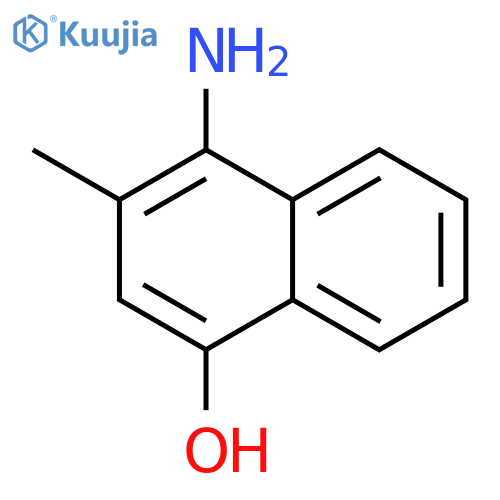 1-Naphthalenol,4-amino-3-methyl- structure