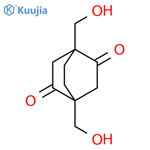Bicyclo[2.2.2]octane-2,5-dione, 1,4-bis(hydroxymethyl)- structure
