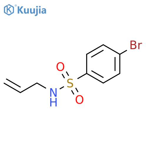 4-bromo-N-(prop-2-en-1-yl)benzenesulfonamide structure
