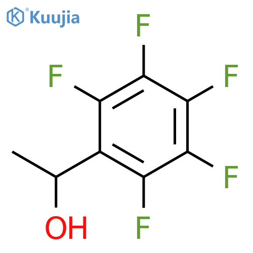 1-(Pentafluorophenyl)ethanol structure