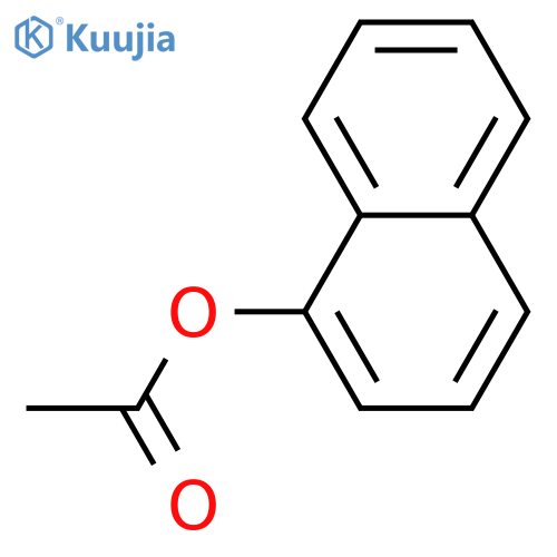 1-Naphthyl acetate structure