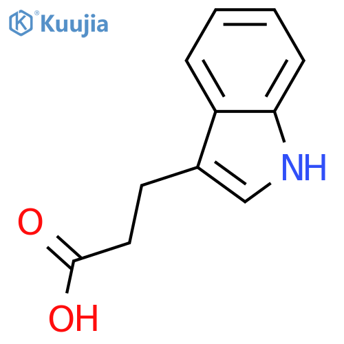 3-Indolepropionic acid structure